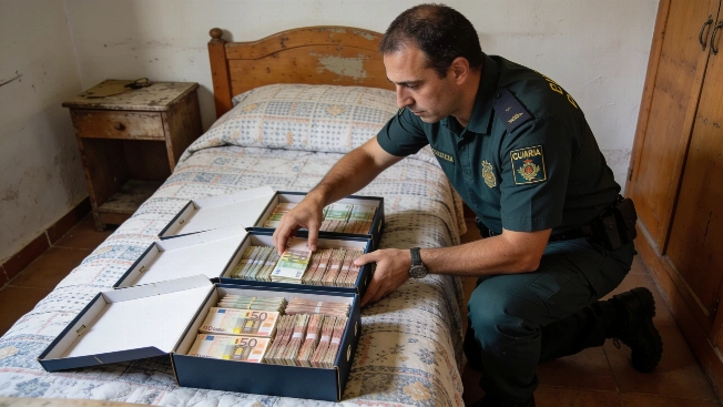 Two Brothers Arrested in La Rioja with €1 Million Hidden Under Bed RUSSPAIN.com