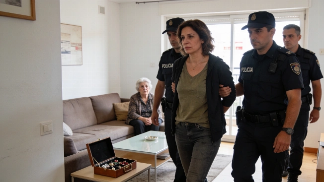 Caregiver Arrested in Leganés for Drugging Elderly Woman and Stealing Jewelry RUSSPAIN.com