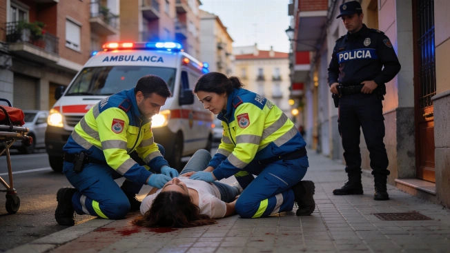 Woman in Critical Condition After Domestic Stabbing in Madrid RUSSPAIN.com