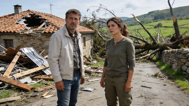 Tornado Leaves Trail of Damage in Antromero as Recovery Begins RUSSPAIN.com