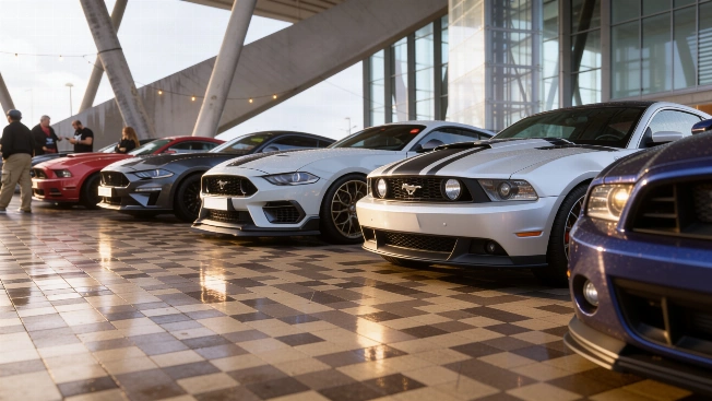 American muscle cars shake Denia’s port for cancer research RUSSPAIN.com