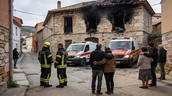 Mother and Daughter Die in Cedrillas Bar Fire Near Teruel RUSSPAIN.com