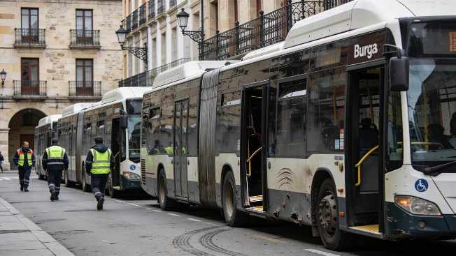 Burgos Seeks to Buy 40 Madrid Buses After Devastating Depot Fire RUSSPAIN.com