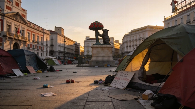 Nationwide housing protests erupt after Madrid eviction RUSSPAIN.com