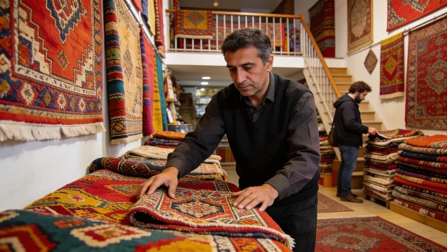 Afghan Carpets Transform Madrid’s Rastro and Support 250 Families RUSSPAIN.com