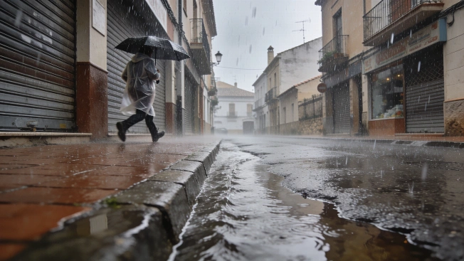 Torrential rain hits Valencia as Càrcer records 30 litres per hour RUSSPAIN.com