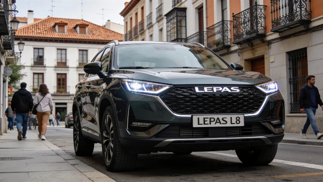 LEPAS L8 debuts in Spain: bold looks, hybrid tech, and a push for value RUSSPAIN.com