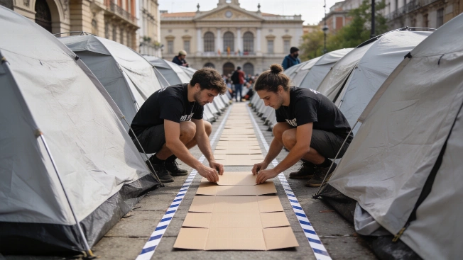 Puerta del Sol camp draws its own political street map RUSSPAIN.com