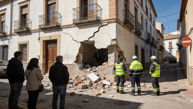Over 40 Earthquakes in Granada in 24 Hours Cause Damage and Evacuations RUSSPAIN.com