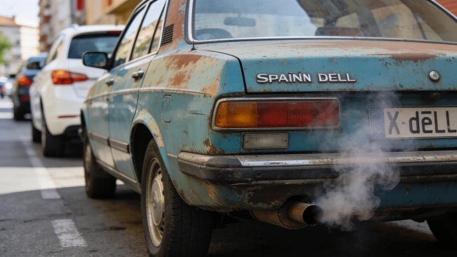 Aging Cars Drive Pollution Surge in Spain RUSSPAIN.com