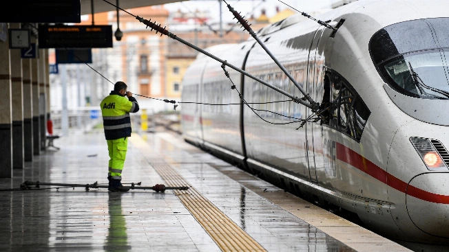 High speed Madrid–Barcelona rail link halted after storm damage in Catalonia RUSSPAIN.com