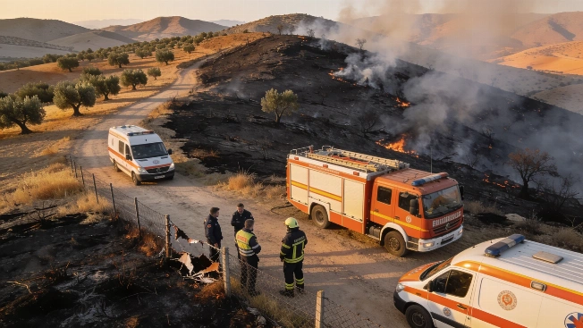Andalusian Authorities Contain Los Gallardos Fire as Victim Identification Advances RUSSPAIN.com