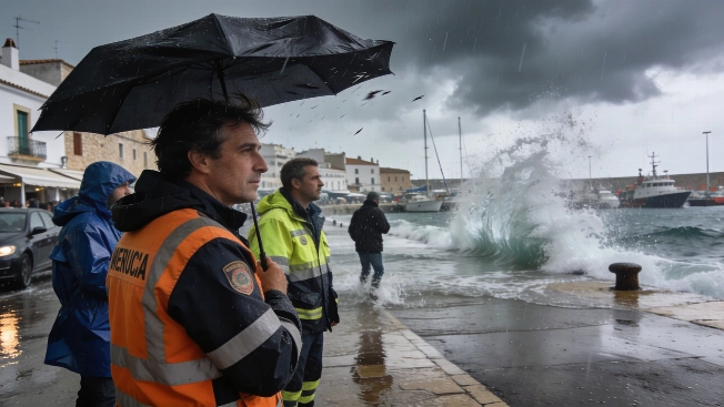 Orange Alert for Severe Storms and Rissaga in Three Spanish Regions RUSSPAIN.com