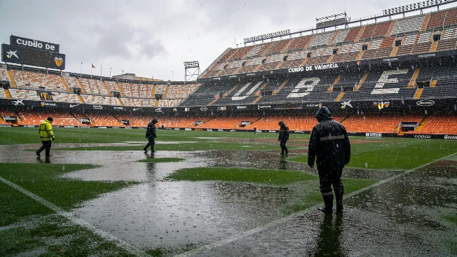 Heavy rain suspends Levante vs Athletic in Valencia RUSSPAIN.com