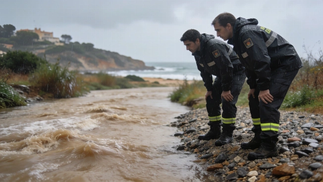 Flood Surge Leaves Woman Missing in Cabrera de Mar RUSSPAIN.com