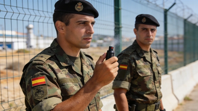 Spanish troops in Ceuta receive pepper spray after weapon shortage uproar RUSSPAIN.com