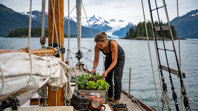 At 77, Nikki Spends Weeks Alone Sailing and Living Off Her Boat in Alaska RUSSPAIN.com