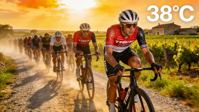 Heat Forces Shortened Tour de Francia 2026 Stage as Trek Controls Peloton RUSSPAIN.com