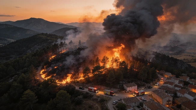 Wildfire in Sierra de Espadán Forces 15,000 to Evacuate RUSSPAIN.com