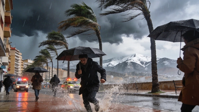 Orange Weather Alerts for Severe Storms and Hail in Valencia RUSSPAIN.com