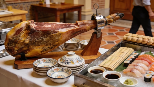 Móstoles Allocates €880,000 for Event Catering Including Sushi and Jamón RUSSPAIN.com