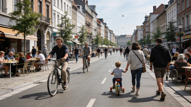 Belgium hits record as over seventy towns go car-free in nationwide event RUSSPAIN.com