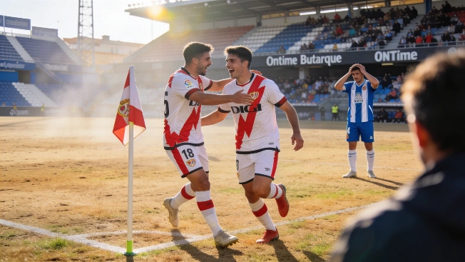 Rayo Vallecano edges Espanyol 2-1 in sweltering clash at Ontime Butarque RUSSPAIN.com