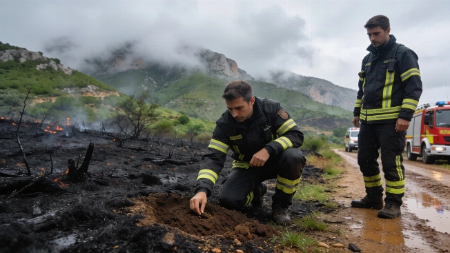 Lightning Sparks Dozens of Wildfires in Valencia and Alicante RUSSPAIN.com