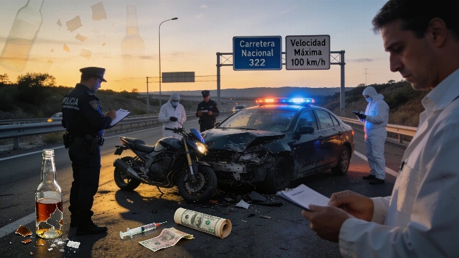 Half of Drivers Killed in Spain in 2025 Tested Positive for Alcohol or Drugs RUSSPAIN.com