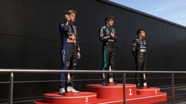 Kimi Antonelli wins Spanish Grand Prix at MadRing as Verstappen and Norris falter RUSSPAIN.com