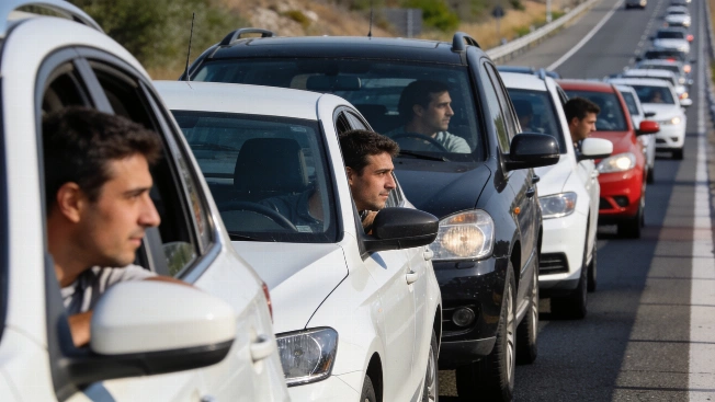 Driver curiosity stalls Spanish highways with phantom jams RUSSPAIN.com