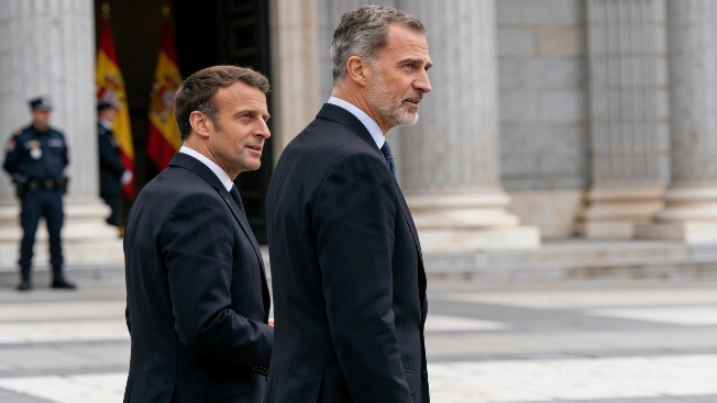 Senate blocks Spain France friendship treaty during Macron visit RUSSPAIN.com