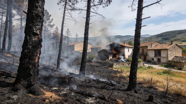 Wildfire in Sierra de Espadán Forces Ongoing Evacuations in Castellón RUSSPAIN.com