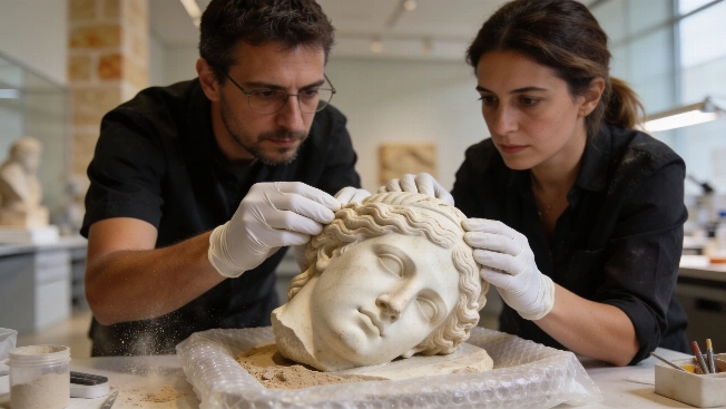 Ancient Roman Venus Head Found During Alicante Beach Works RUSSPAIN.com