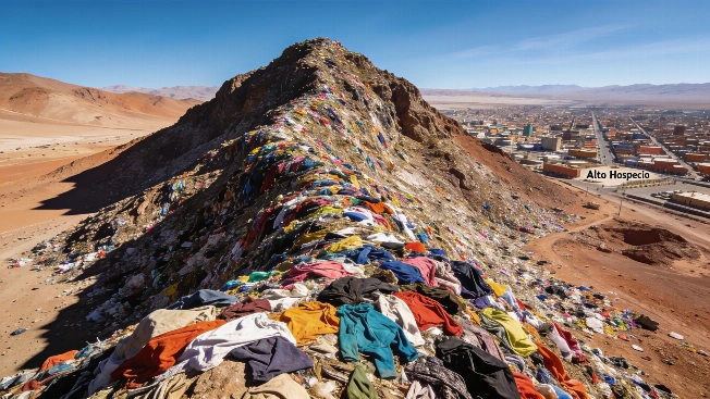 UN Warns of Environmental Crisis as 60,000-Ton Clothing Dump Grows in Chile RUSSPAIN.com
