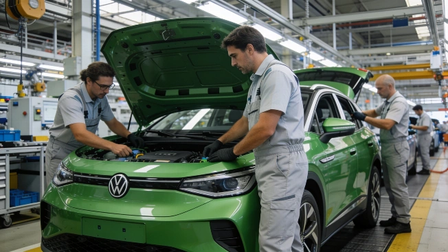 Volkswagen Navarra starts mass production of ID Cross electric SUV RUSSPAIN.com