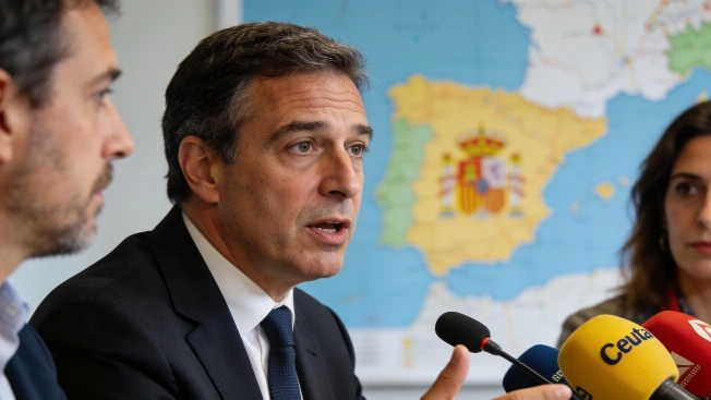 Government Rejects Feijóo's Call for Ceuta Lockdown Over Migrant Arrivals RUSSPAIN.com