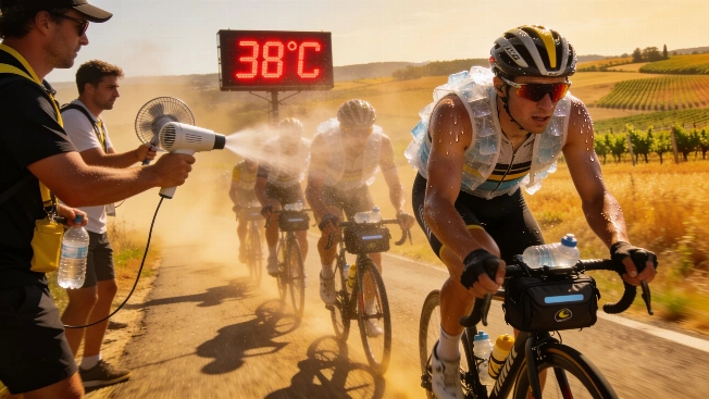 Tour de France Teams Deploy High-Tech Cooling to Battle Extreme Heat RUSSPAIN.com