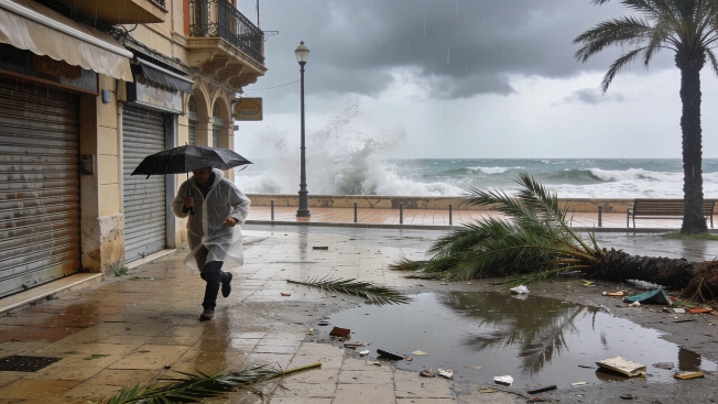Mallorca on orange alert as storms bring risk of flooding and hail RUSSPAIN.com