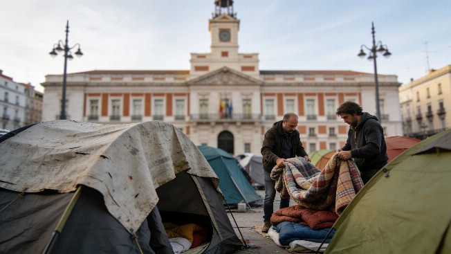 Ayuso takes the Puerta del Sol camp to court RUSSPAIN.com