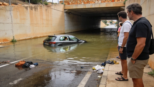 Severe Flooding Hits Costa Daurada After Torrential Rains RUSSPAIN.com