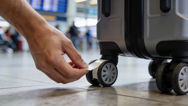The Luggage Tape Trick Dividing Travelers This Summer RUSSPAIN.com
