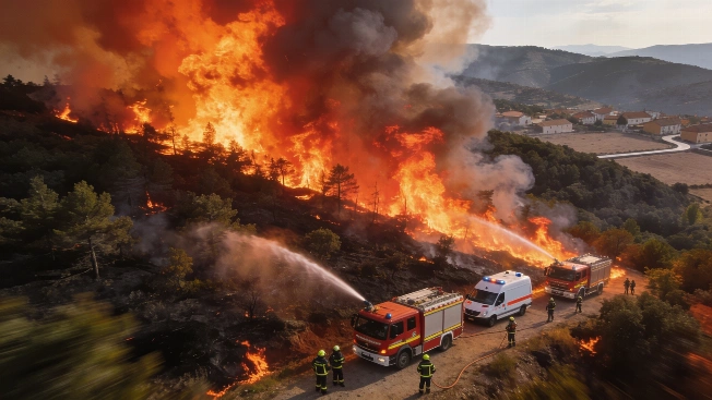 Six Municipalities Evacuated as Guadalajara Wildfire Destroys 2,000 Hectares RUSSPAIN.com