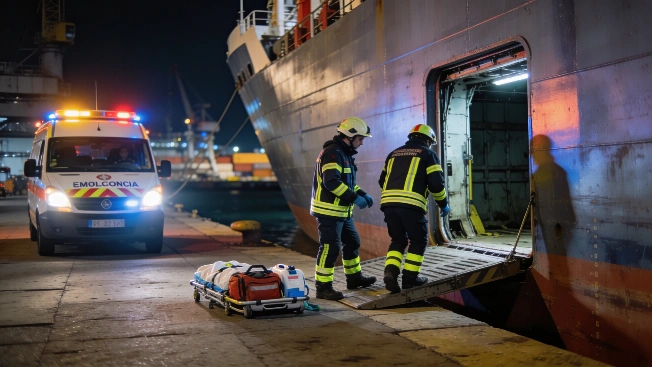 Carbon monoxide leak on Barcelona port ship leaves ten injured RUSSPAIN.com