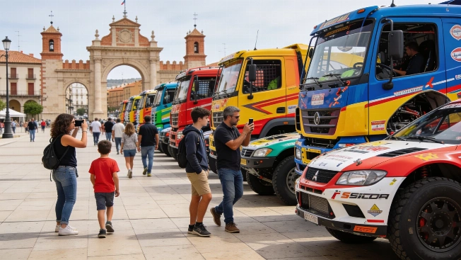 Albacete Racing Circuit Draws Crowds with Public Vehicle Showcase RUSSPAIN.com