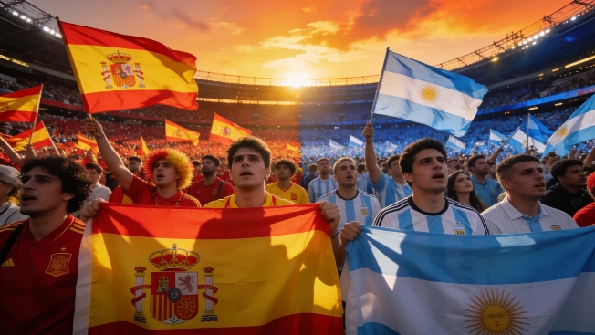 French Fans Back Spain Over Argentina Ahead of World Cup Final RUSSPAIN.com