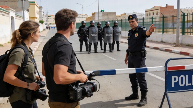 Moroccan Authorities Expel Efe and TVE Journalists from Castillejos RUSSPAIN.com