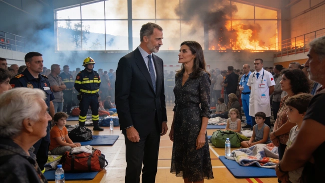 King Felipe VI Praises Emergency Coordination Amid Madrid Wildfires RUSSPAIN.com