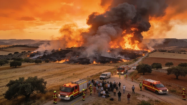 National Emergency Declared for Madrid and Ávila Amid Wildfire Crisis RUSSPAIN.com