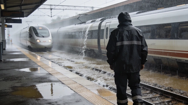 Red alert shifts north as heavy rain hits Barcelona RUSSPAIN.com